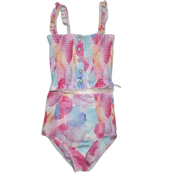 Rad Swim Betsy Smocked Tankini Set Size XS - Picture 6 of 12